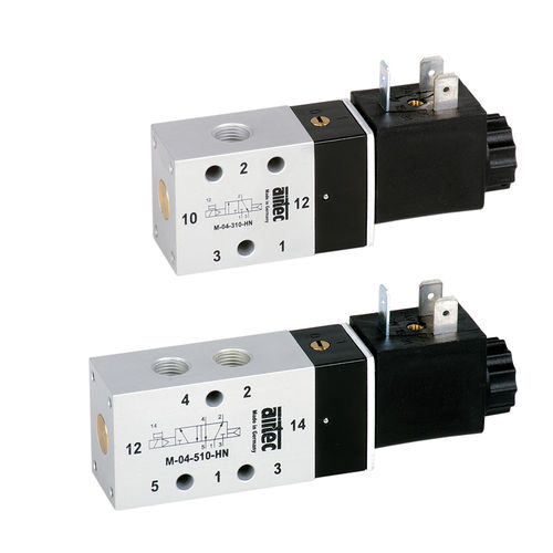 Distribuidor neumático con control eléctrico - M series - AIRTEC Pneumatic - de cajón / de 3/2 vías / de 5/2 vías