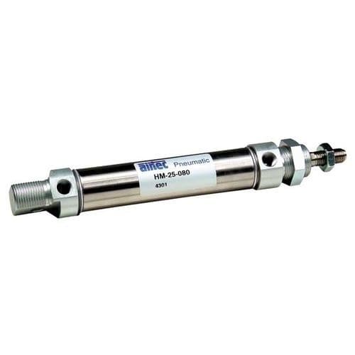 Cilindro neumático - HM series - AIRTEC Pneumatic - de pistón magnético / de doble efecto / ISO 6432