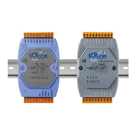Módulo de E/S digital - I-7000, M-7000, I-8K, I-87K, I-9K, I-97K series - ICP-DAS - analógico / RS-485 / RS-232