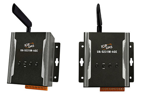 Servidor de comunicación - UA series - ICP-DAS - de base de datos / en riel DIN / industrial