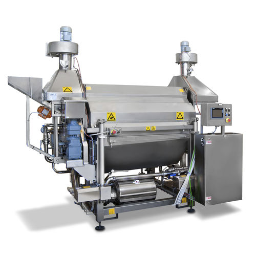Cocedor industrial de inyección de vapor - CCR Series - Storci s.p.a. - continuo / para carne / de pasta