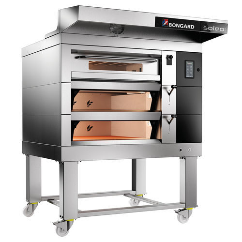 Horno para la industria agroalimentaria de solera fija - SOLEO EVO M2 - Bongard - para pizzas / de cocción / eléctrico