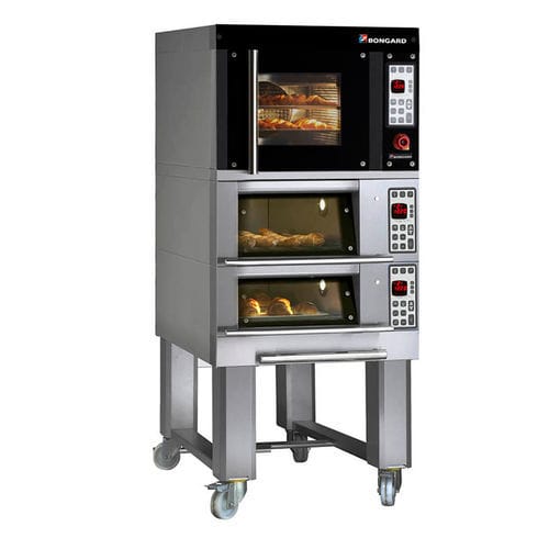 Horno para la industria agroalimentaria de solera fija - SOLEO EVO M1 SHOP / KRYSTAL+ - Bongard - de convección / para pan / de cocción