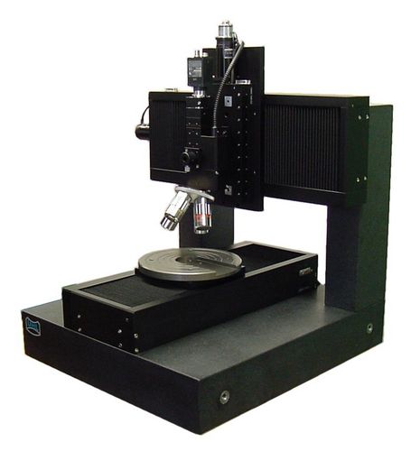 Máquina de control para obleas - Walter Uhl - con microscopio óptico