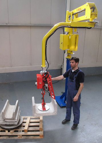 Manipulador neumático - DALMEC - de ventosa / para material de construcción / de manipulación