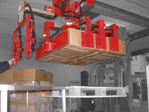 Manipulador neumático - DALMEC - eléctrico / con asidero / para cajas de cartón
