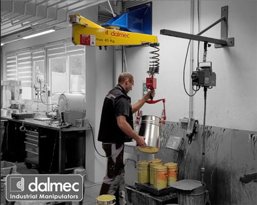 Manipulador de vaciado - DALMEC - eléctrico / con gancho / de prensión