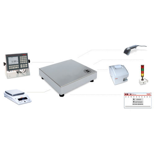 Balanza contadora - 5803 - Soehnle Industrial Solutions GmbH - con indicador separado / RS-232 / de acero inoxidable