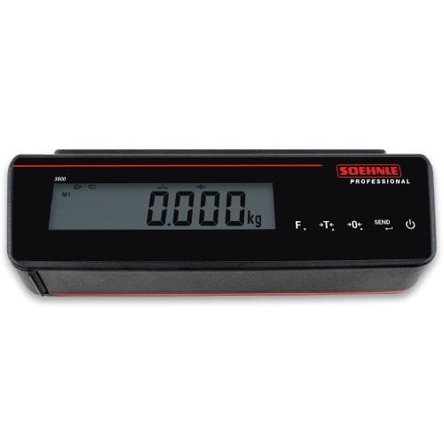 Terminal de pesaje visualizador LCD - 3800 - Soehnle Industrial Solutions GmbH - benchtop / con batería