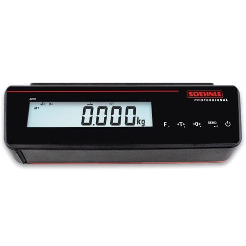 Terminal de pesaje visualizador LCD - 3810 - Soehnle Industrial Solutions GmbH - benchtop / IP67 / con batería