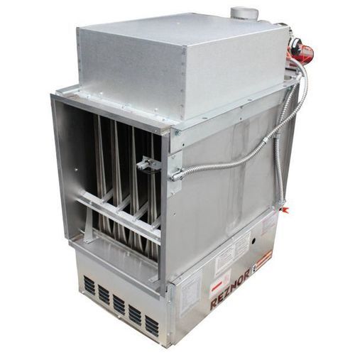 Batería de calentamiento de gas natural - EEDU - Reznor - alimentación eléctrica / de GLP