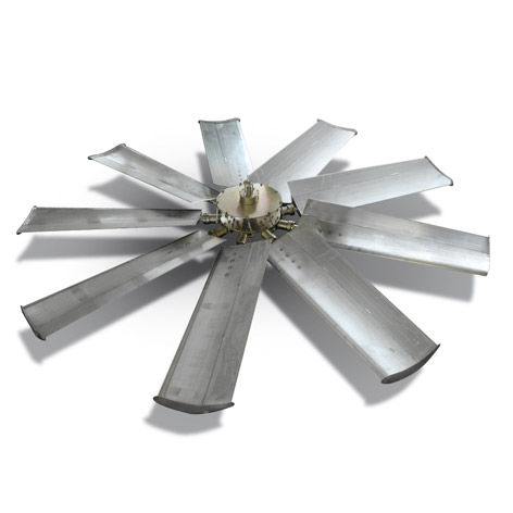 Hélice de ventilador de flujo axial - AVP Series - comet fans - de aluminio / multihoja