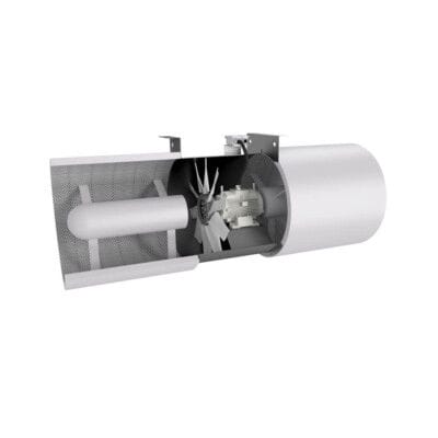 Ventilador reversible - JET - comet fans - centrífugo / de extracción / con motor eléctrico