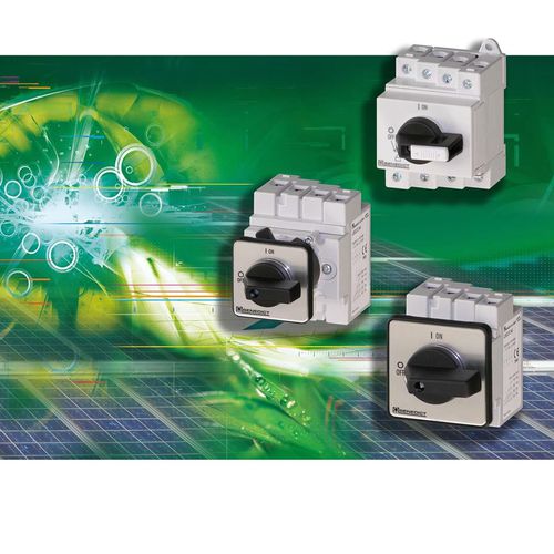 Interruptor seccionador rotativo - BENEDIKT & JÄGER - DC / compacto / para aplicaciones fotovoltaicas