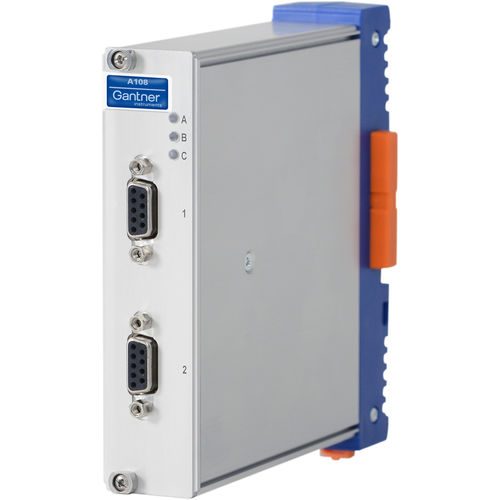 Módulo de E/S analógico - Q.bloxx XL A108 MEMS-2M3 - Gantner Instruments - con 2 entradas analógicas