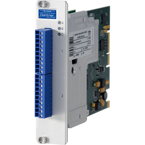 Módulo de E/S analógico - Q.raxx XL A105 CR - Gantner Instruments - con 4 entradas analógicas