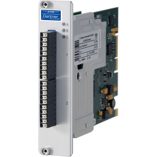 Módulo de E/S digital - Q.raxx XL A108-60V - Gantner Instruments - con 2 entradas digitales / 8 entradas digitales / 2 S