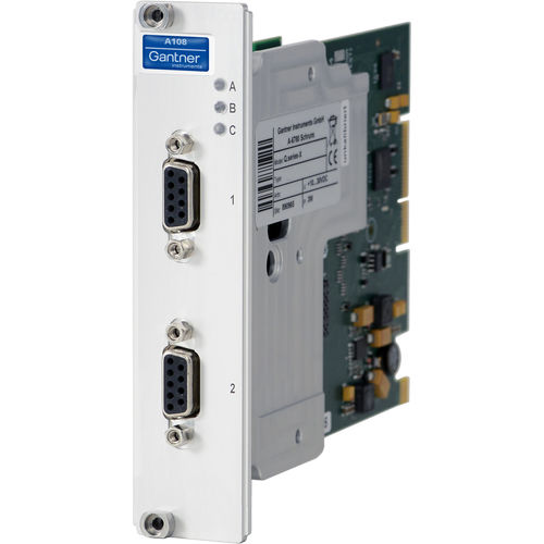 Módulo de E/S analógico - Q.raxx XL A108 MEMS-2M3 - Gantner Instruments - con 8 entradas analógicas