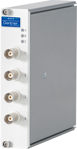 Módulo de E/S digital - Q.brixx XE A111 BNC - Gantner Instruments - analógico / EtherCAT / de 4 E