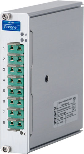 Módulo de E/S analógico - Q.brixx A104 TCK - Gantner Instruments - 8 canales / empotrable