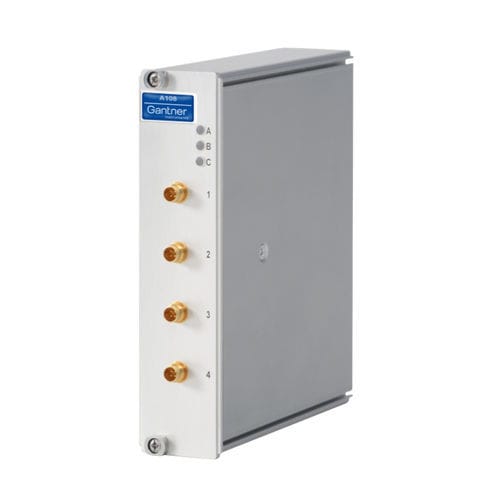 Módulo E/S analógico - Q.brixx XE A108 MEMS-4M1 - Gantner Instruments - con 4 entradas analógicas / 4 canales