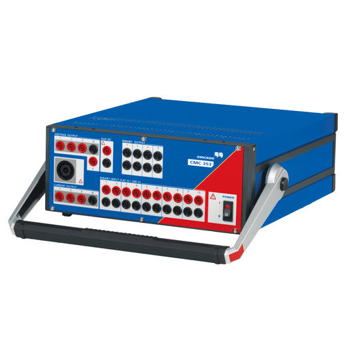 Aparato de pruebas de corriente - CMC 353   - OMICRON electronics - de tensión / eléctrico / de seguridad eléctrica