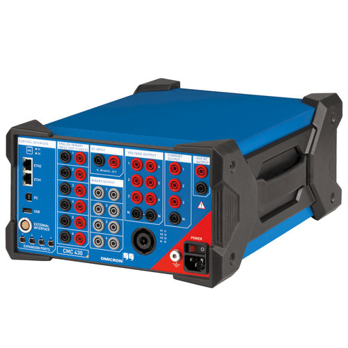 Aparato de pruebas de corriente - CMC 430 - OMICRON electronics - de tensión / eléctrico / de simulación