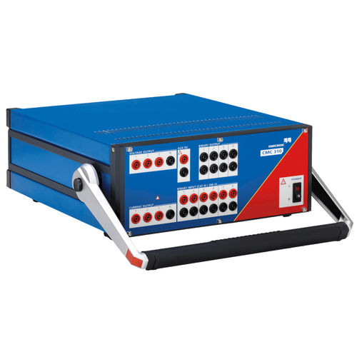 Aparato de pruebas de corriente - CMC 310 - OMICRON electronics - de tensión / de impedancia / eléctrico