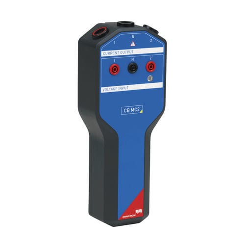 Sistema de medición antirrobo - CB MC2 - OMICRON electronics - por contacto directo / para aparatos de conmutación para baja tensión