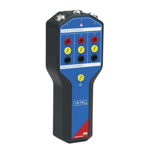 Transceptor Ethernet - CB TN3 - OMICRON electronics - para sensor / de transmisión de datos / 6 canales