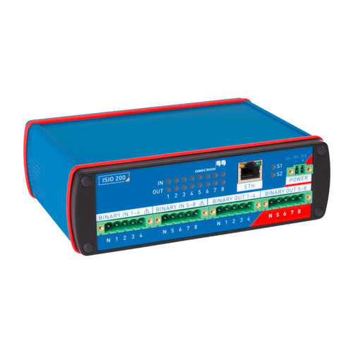Módulo E/S digital - ISIO 200 - OMICRON electronics - SAS / compacto