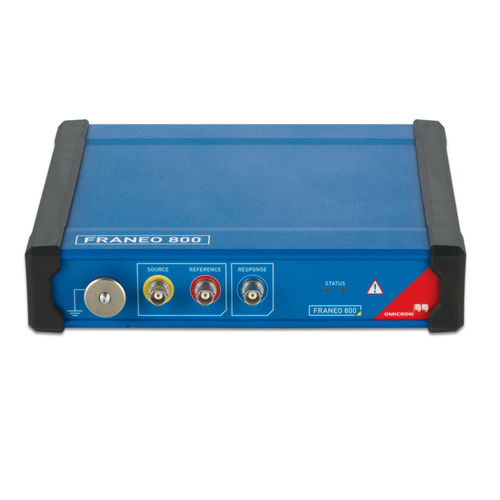 Analizador de señal - FRANEO 800 - OMICRON electronics - de red eléctrica / eléctrico / de potencia