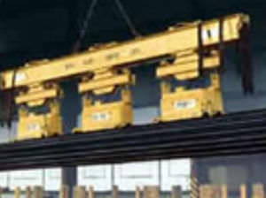 Electroimán de elevación con conmutación eléctrica - 3 750 - 35 000 lbs | 271, 272 series - WALKER MAGNETICS - para tubos / de traviesa fija