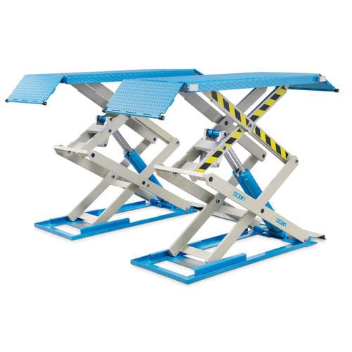 Puente elevador de doble tijera - 71 series - OMCN SOLLEVAMENTO - 3,5 toneladas / electrohidráulico / para coche