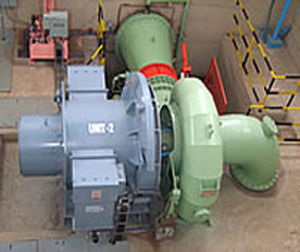 Turbina hidráulica - Kirloskar - para generación de energía / Francis