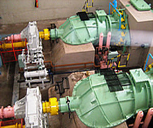 Turbina hidráulica - Kirloskar - para generación de energía / Kaplan