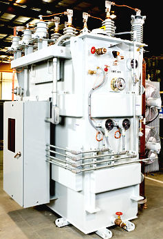 Transformador de potencia - CG Power Systems - encapsulado / trifásico / de pie