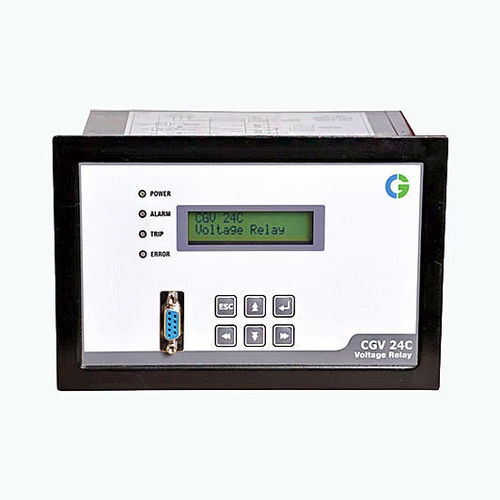 Relé de protección de subtensión - CGV 24N/C - CG Power Systems - de sobretensión / para montaje en panel / digital