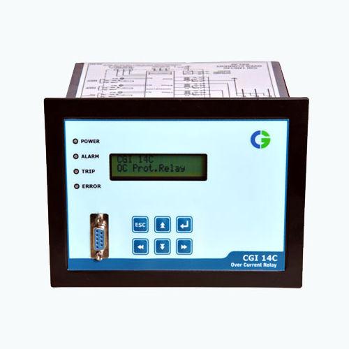 Relé de protección de sobreintensidad - CGI 14N/C - CG Power Systems - para montaje en panel / digital / programable