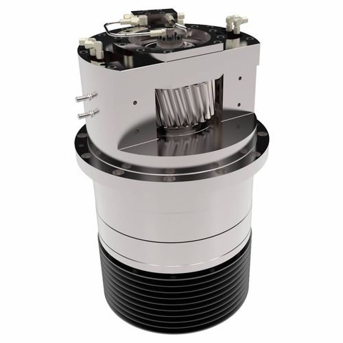 Mesa rotativa accionada por motor - Denox® DT series - DESCH - vertical