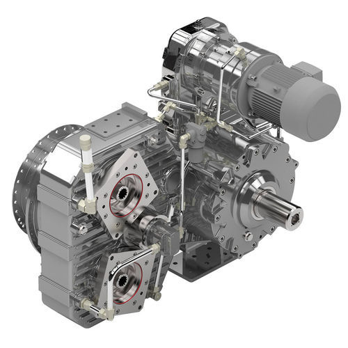 Transmisión híbrida para aplicaciones marinas - Revox® HE - DESCH - para máquinas de construcción