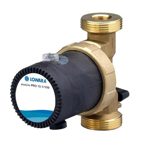 Bomba de circulación - ecocirc PRO series - LOWARA - centrífuga / para agua caliente / eléctrica