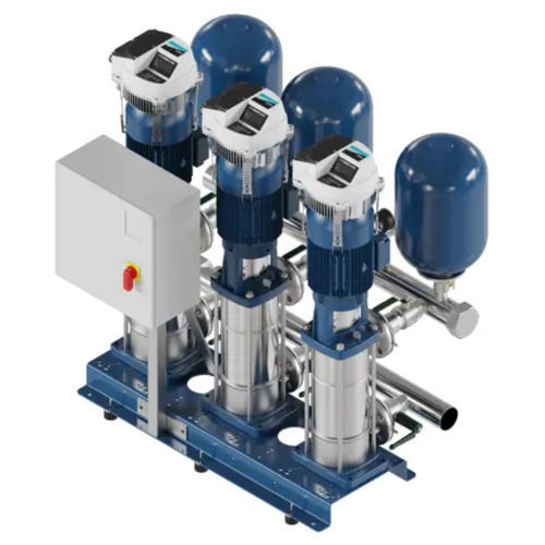Grupo de bomba de sobrepresión eléctrico - GHVR - LOWARA - de velocidad variable / multietapa / para carpintería