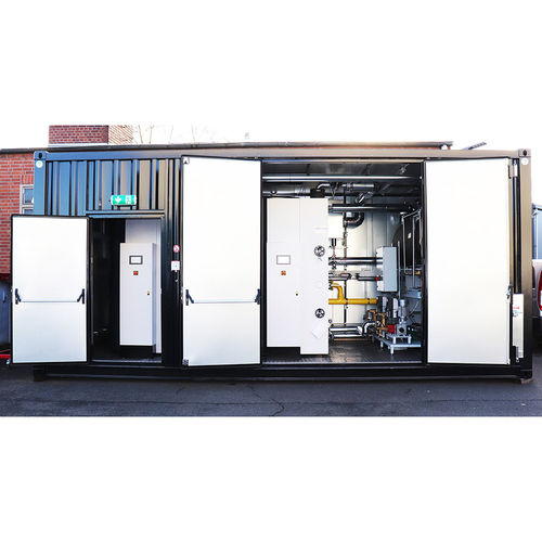 Sala de calderas en contenedor - CERTUSS Dampfautomaten GmbH & Co. KG