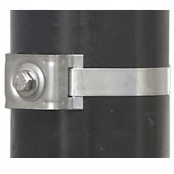 Soporte en escuadra para ensamblaje - D02189,D02299 - BAND-IT - de acero inoxidable