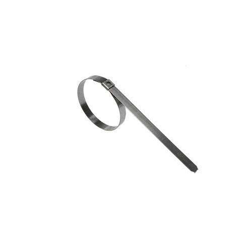 Abrazadera de apriete de acero inoxidable - JU series - BAND-IT - dentada / sin dentado / preformada