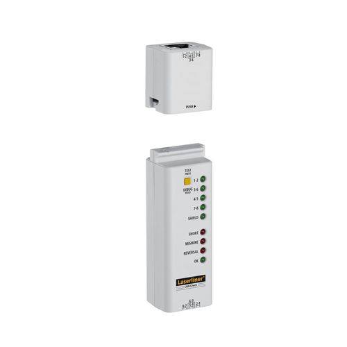 Comprobador de red LAN - LAN-Check - Laserliner - de cables / compacto