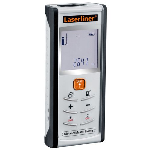 Telémetro láser - DistanceMaster Home - Laserliner - portátil / con cálculo automático del volumen