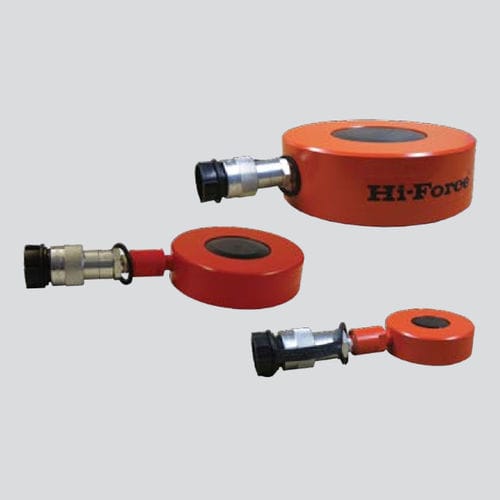 Cilindro de perfil bajo - HVL series - Hi-Force Hydraulic Tools - hidráulico / de vástago / de simple efecto con retorno por gravedad