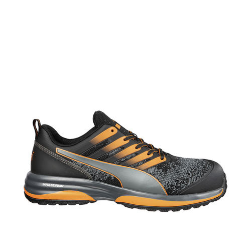 Calzado de seguridad de logística y mantenimiento - CHARGE ORANGE LOW - PUMA SAFETY SHOES - antideslizante / antiperforación / resistente al calor